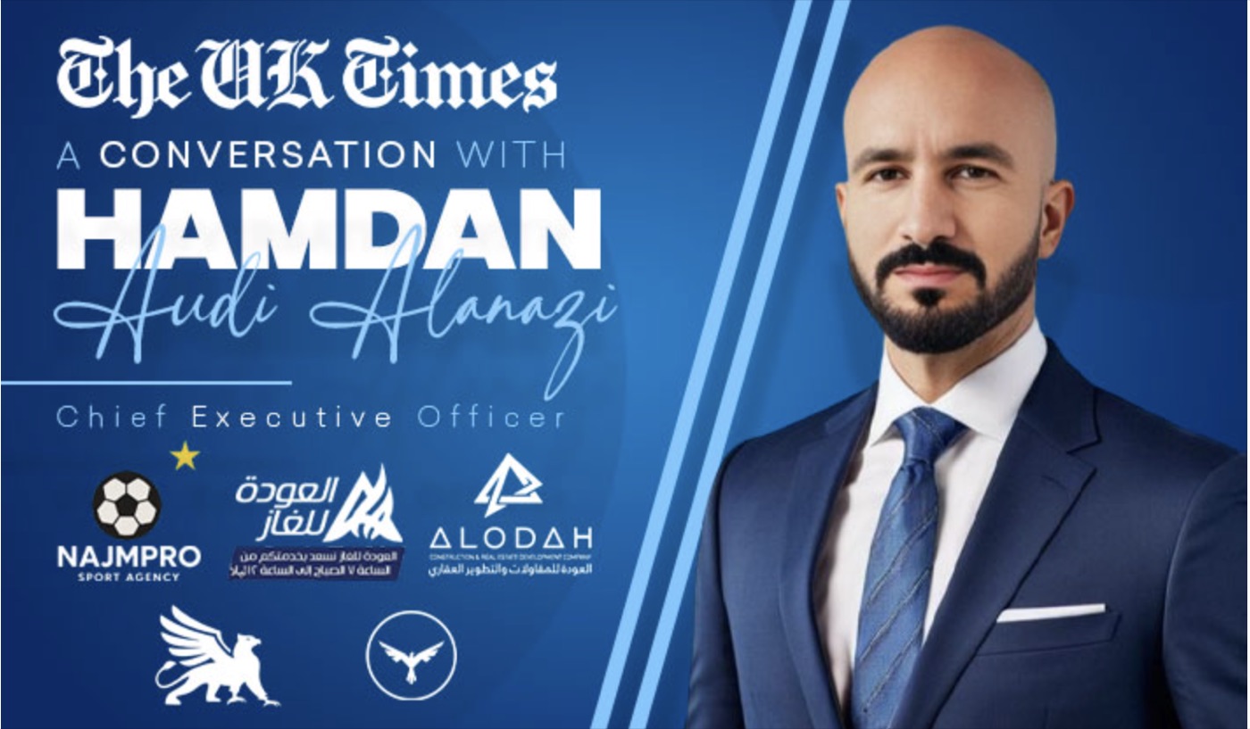 حمدان عوده دلقم العنزي — مقابلة في صحيفة The UK Times