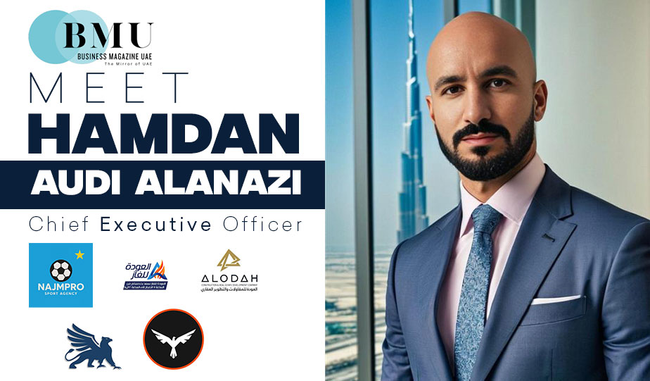 حمدان عوده دلقم العنزي — مقابلة BusinessMagazineUAE