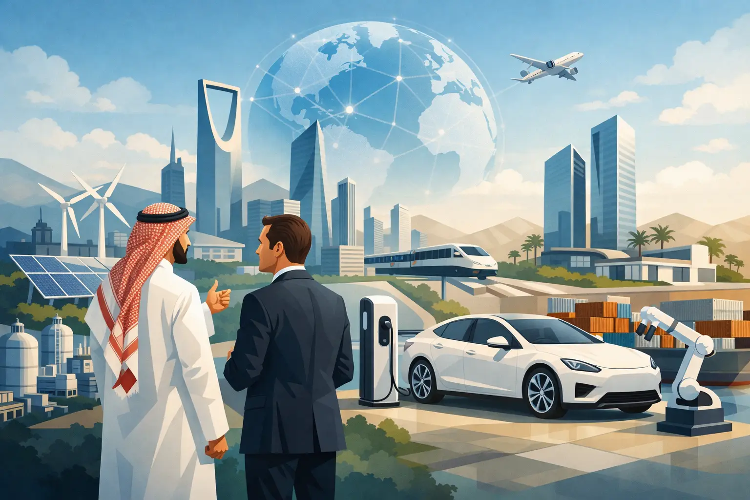 دور شركات رؤية السعودية 2030 في بناء الاقتصاد المستقبلي