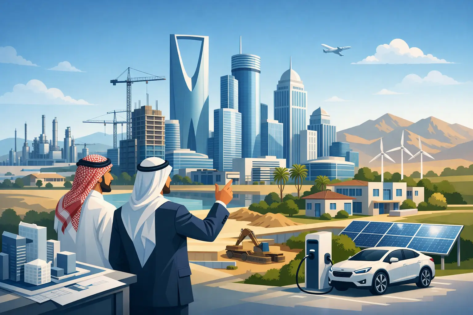تطوير العقارات في السعودية: الفرص والمعايير الحديثة