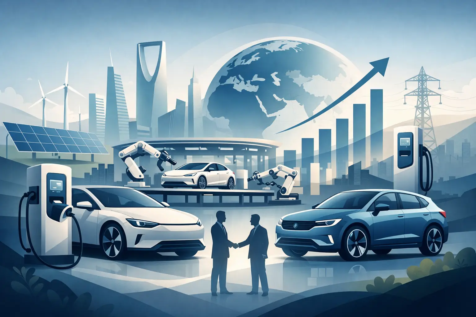 شركات تصنيع السيارات الكهربائية ومستقبل المنافسة العالمية