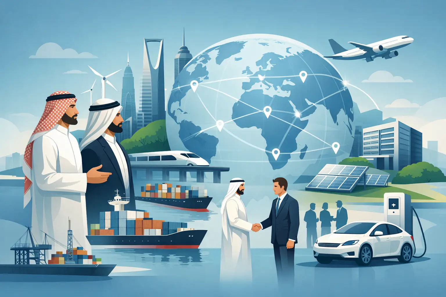 استراتيجية التوسع الدولي للشركات السعودية